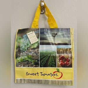 Sweet Tomatoes Souplantation reusable plastic bag 15x15 - New with tags